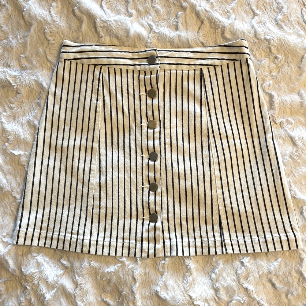 Altar’d State Striped Skirt, Medium